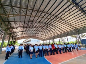 วิทยาลัยอาชีวศึกษาเขื่องใน ได้เปิดภาคเรียนประจำปีการศึกษา 2568 โดยผู้บริหาร คณะครู รวมถึงนักเรียน นักศึกษา ร่วมกันจัดกิจกรรมหน้าเสาธง เพื่อเสริมสร้างความมีระเบียบวินัยและความพร้อมในการเรียนรู้ตลอดภาคเรียน